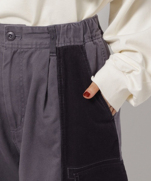 niko and...（ニコアンド）の「リメイクライクカーゴパンツ（カーゴパンツ・レディース・チャコール/アイボリー/カーキ・FREE）」の13枚目の写真