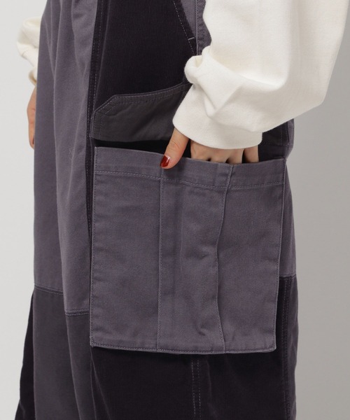 niko and...（ニコアンド）の「リメイクライクカーゴパンツ（カーゴパンツ・レディース・チャコール/アイボリー/カーキ・FREE）」の14枚目の写真