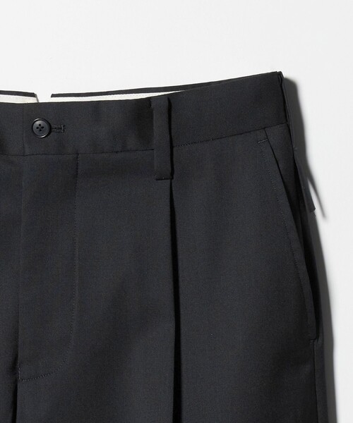 allery（アレリー）の「【別注】＜allery＞1プリーツ ワイド パンツ（その他パンツ・メンズ・ブラック/ダークグレー/ダークブラウン・L/M/S）」の12枚目の写真