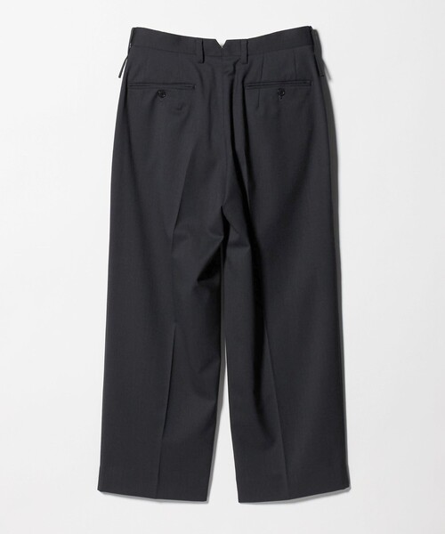 allery（アレリー）の「【別注】＜allery＞1プリーツ ワイド パンツ（その他パンツ・メンズ・ブラック/ダークグレー/ダークブラウン・L/M/S）」の15枚目の写真