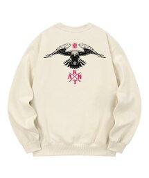 KMC0103 イーグル 裏起毛 スウェット - クリーム