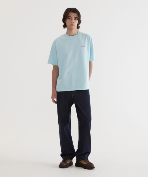 COVERNAT(カバーナット)の「クールコットンドゥードルトロピカルグラフィックTシャツスカイブルー(Tシャツ/カットソー・レディース・その他・SMALL/MEDIUM/LARGE/X-LARGE/XX-LARGE/X-SMALL)」の4枚目の写真