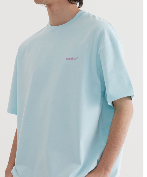 COVERNAT(カバーナット)の「クールコットンドゥードルトロピカルグラフィックTシャツスカイブルー(Tシャツ/カットソー・レディース・その他・SMALL/MEDIUM/LARGE/X-LARGE/XX-LARGE/X-SMALL)」の7枚目の写真