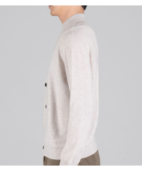 BUTTON SEOUL（ボタンソウル）の「ウール90 カーディガンレイヤードニット（アイボリー）（ニット/セーター・メンズ・その他・MEDIUM/LARGE/X-LARGE）」の4枚目の写真