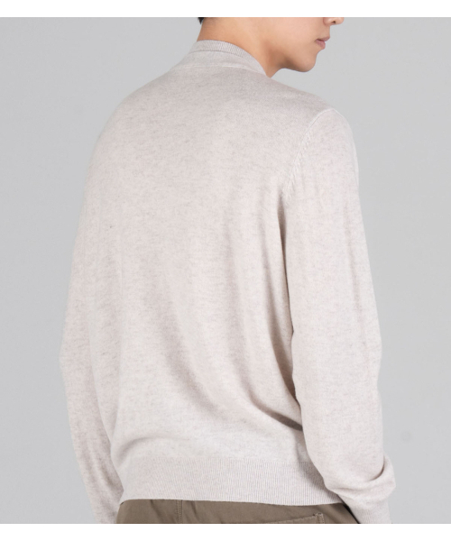 BUTTON SEOUL（ボタンソウル）の「ウール90 カーディガンレイヤードニット（アイボリー）（ニット/セーター・メンズ・その他・MEDIUM/LARGE/X-LARGE）」の9枚目の写真