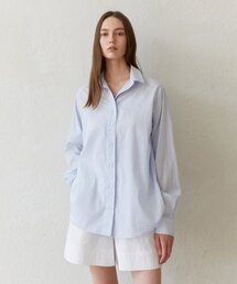 BASIC LOGO PLAY SHIRT_LIGHT BLUE