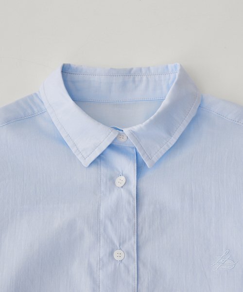 LADY VOLUME(レディーボリューム)の「BASIC LOGO PLAY SHIRT_LIGHT BLUE(シャツ/ブラウス・レディース・その他・SMALL/MEDIUM)」の3枚目の写真