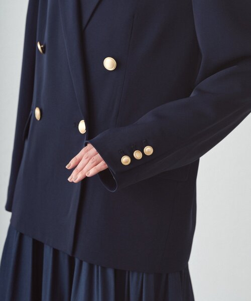 LOUNGEDRESS（ラウンジドレス）の「BASICテーラードジャケット（テーラードジャケット・レディース・ネイビー/ライトベージュ・FREE）」の9枚目の写真