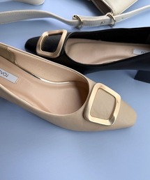 Doux archives | ゴールドバックルポインテッドパンプス(パンプス)