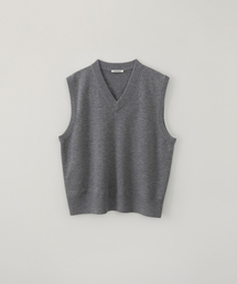 Vニットベスト_GRAY