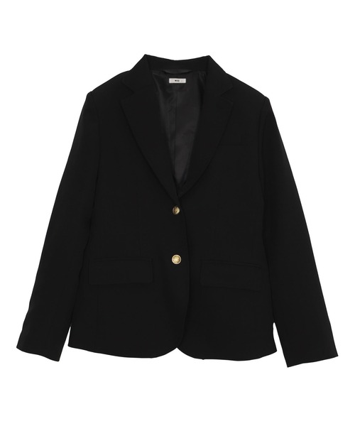 WEGO（ウィゴー）の「WEGO/スクールブレザー（テーラードジャケット・レディース・ネイビー/ブラック・LARGE/SMALL/MEDIUM）」の12枚目の写真