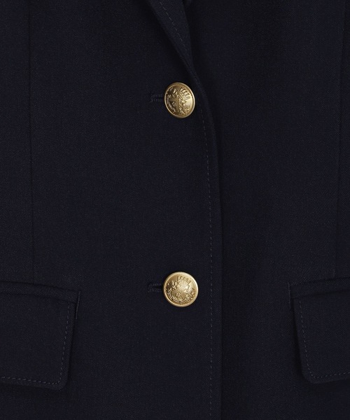 WEGO（ウィゴー）の「WEGO/スクールブレザー（テーラードジャケット・レディース・ネイビー/ブラック・LARGE/SMALL/MEDIUM）」の16枚目の写真