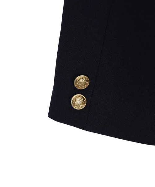 WEGO（ウィゴー）の「WEGO/スクールブレザー（テーラードジャケット・レディース・ネイビー/ブラック・LARGE/SMALL/MEDIUM）」の19枚目の写真