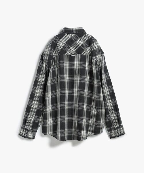 tommy jeans(トミー ジーンズ)の「リラックスチェックブラッシュオーバーサイズシャツ(シャツ/ブラウス・メンズ・ブラック/マルチ・X-LARGE/SMALL/MEDIUM/LARGE)」の7枚目の写真