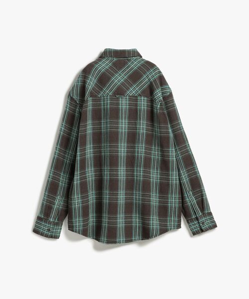 tommy jeans(トミー ジーンズ)の「リラックスチェックブラッシュオーバーサイズシャツ(シャツ/ブラウス・メンズ・ブラック/マルチ・X-LARGE/SMALL/MEDIUM/LARGE)」の12枚目の写真
