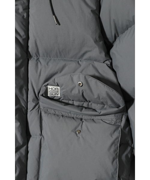 HORLISUN(ホーリーサン)の「Northcove Raglan hood Goosedown Jacket Charcoal(ダウンジャケット/コート・メンズ・その他・LARGE/MEDIUM/SMALL)」の10枚目の写真