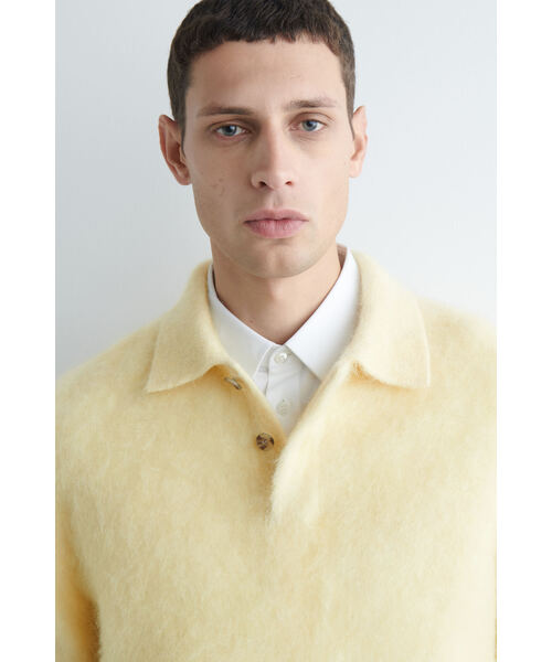 モヘアブレンドブラッシュドポロセーター（ニット/セーター）｜COS