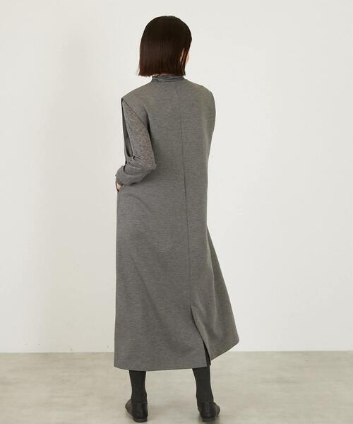 LOGEMENT DE CLAIRE(ロジュモンドクレール)の「ボトルネックプルオーバー(Tシャツ/カットソー・レディース・オフホワイト/トップグレー/チャコールグレー/ブラック・FREE)」の12枚目の写真