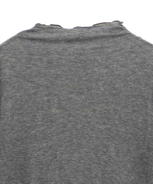 LOGEMENT DE CLAIRE(ロジュモンドクレール)の「ボトルネックプルオーバー(Tシャツ/カットソー・レディース・オフホワイト/トップグレー/チャコールグレー/ブラック・FREE)」の18枚目の写真