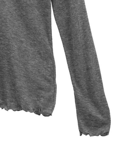 LOGEMENT DE CLAIRE(ロジュモンドクレール)の「ボトルネックプルオーバー(Tシャツ/カットソー・レディース・オフホワイト/トップグレー/チャコールグレー/ブラック・FREE)」の19枚目の写真
