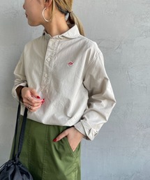 DANTON | [DANTON/ダントン] ラウンドカラー オックスフォードプルオーバーシャツ(無地)(シャツ/ブラウス)