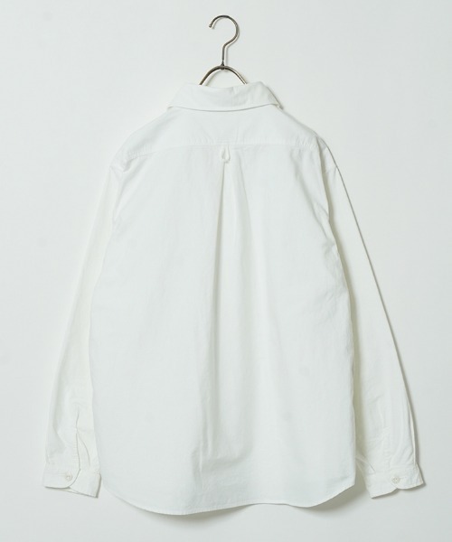 DANTON（ダントン）の「[DANTON/ダントン] ラウンドカラー オックスフォードプルオーバーシャツ(無地)（シャツ/ブラウス・レディース・ホワイト/ライトベージュ・38/36）」の11枚目の写真