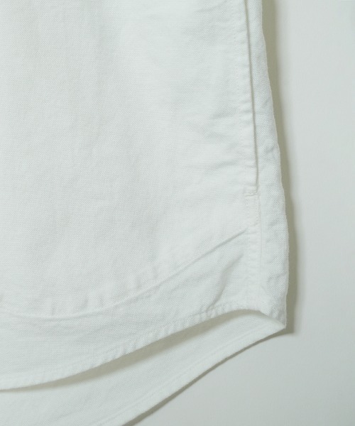 DANTON（ダントン）の「[DANTON/ダントン] ラウンドカラー オックスフォードプルオーバーシャツ(無地)（シャツ/ブラウス・レディース・ホワイト/ライトベージュ・38/36）」の14枚目の写真