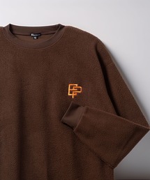 BAYBLO | (SA) ボア ワンポイント ロゴ トレーナー(スウェット)