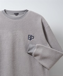 BAYBLO | (SA) ボア ワンポイント ロゴ トレーナー(スウェット)