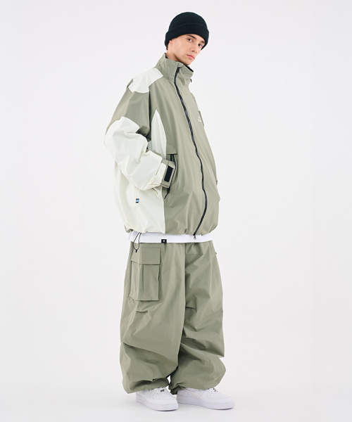 DOLL OUTERWEAR（ドラ アウターウェア）の「[DOLL x DUMDIDUM] 2526 ビタジャケット&パンツセット カーキ 男女共用（セットアップ・レディース・その他・SMALL/MEDIUM/LARGE/X-LARGE）」の12枚目の写真