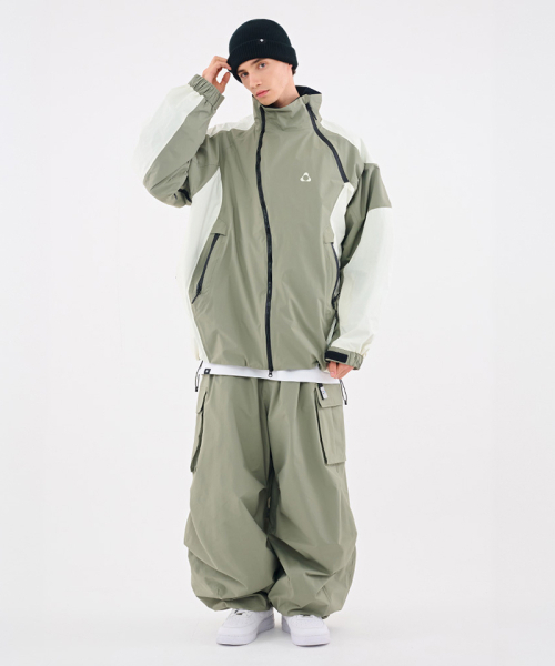 DOLL OUTERWEAR（ドラ アウターウェア）の「[DOLL x DUMDIDUM] 2526 ビタジャケット&パンツセット カーキ 男女共用（セットアップ・レディース・その他・SMALL/MEDIUM/LARGE/X-LARGE）」の13枚目の写真