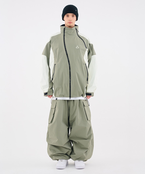 DOLL OUTERWEAR（ドラ アウターウェア）の「[DOLL x DUMDIDUM] 2526 ビタジャケット&パンツセット カーキ 男女共用（セットアップ・レディース・その他・SMALL/MEDIUM/LARGE/X-LARGE）」の15枚目の写真