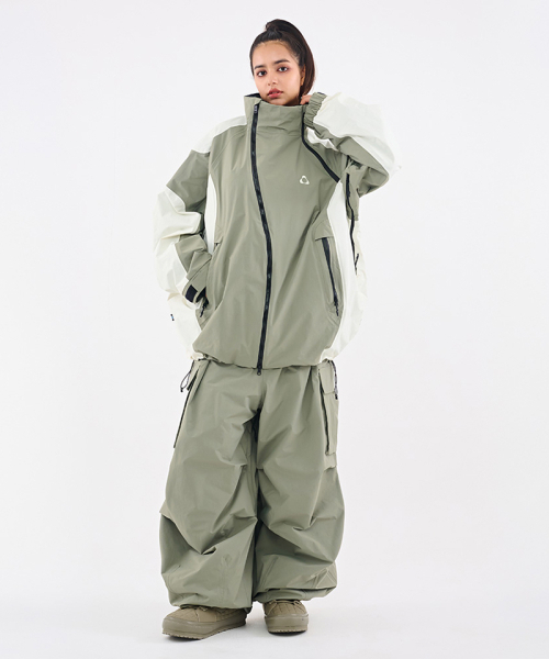 DOLL OUTERWEAR（ドラ アウターウェア）の「[DOLL x DUMDIDUM] 2526 ビタジャケット&パンツセット カーキ 男女共用（セットアップ・レディース・その他・SMALL/MEDIUM/LARGE/X-LARGE）」の16枚目の写真