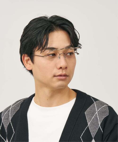 丸型 ラウンド型｜跳ね上げ式 メガネ｜眼鏡の上から サーモント 伊達