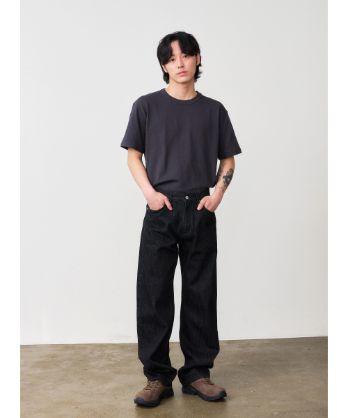 DENMADE（デンメイド）の「DEN0061 Selvedge Wide Fit (One Black)（デニムパンツ・メンズ・その他・L/XL/S/M）」の5枚目の写真