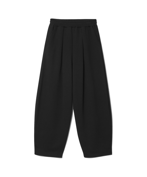 PEID(ペイド)の「PDエッセンシャルバルーンスウェットパンツ-ブラック(スウェットパンツ・レディース・ブラック・LARGE/X-LARGE)」の1枚目の写真