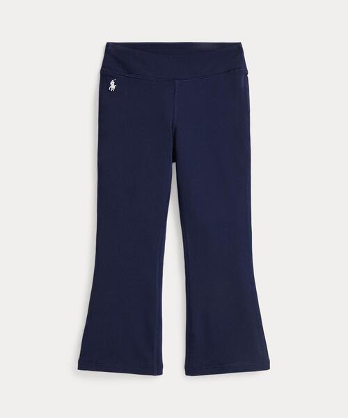 POLO RALPH LAUREN CHILDRENSWEAR(ポロ ラルフ ローレン チルドレンズウェア)の「ストレッチ ジャージー フレア レギンス(その他パンツ・キッズ・ネイビー系1・3/4/6)」の1枚目の写真