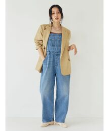 Ungrid（アングリッド）の「カーブシルエットデニムサロペット（つなぎ/オールインワン）」