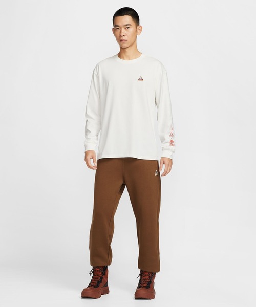 NIKE ACG（ナイキエィシージー）の「NIKE AS M NRG ACG DF CNY LS TEE / ナイキ NRG ACG DF CNY L/S Tシャツ GCE 【SP】（Tシャツ/カットソー・メンズ・アイボリー・M/S/XXL/XL/L）」の9枚目の写真