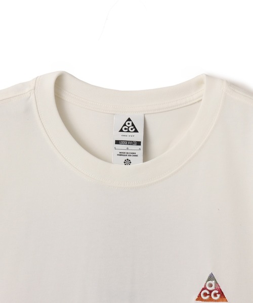 NIKE ACG（ナイキエィシージー）の「NIKE AS M NRG ACG DF CNY LS TEE / ナイキ NRG ACG DF CNY L/S Tシャツ GCE 【SP】（Tシャツ/カットソー・メンズ・アイボリー・M/S/XXL/XL/L）」の3枚目の写真