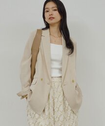 GALLARDAGALANTE | シアーメッシュジャケット(テーラードジャケット)