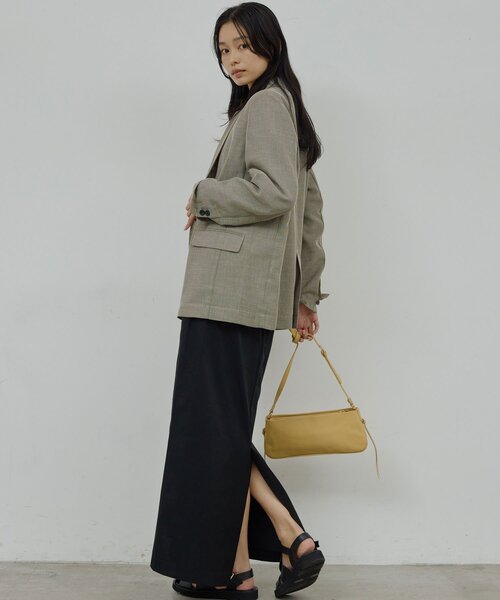 GALLARDAGALANTE（ガリャルダガランテ）の「シアーメッシュジャケット（テーラードジャケット・レディース・ブラック系その他2/ライトベージュ/ブラック系その他・1/0）」の17枚目の写真