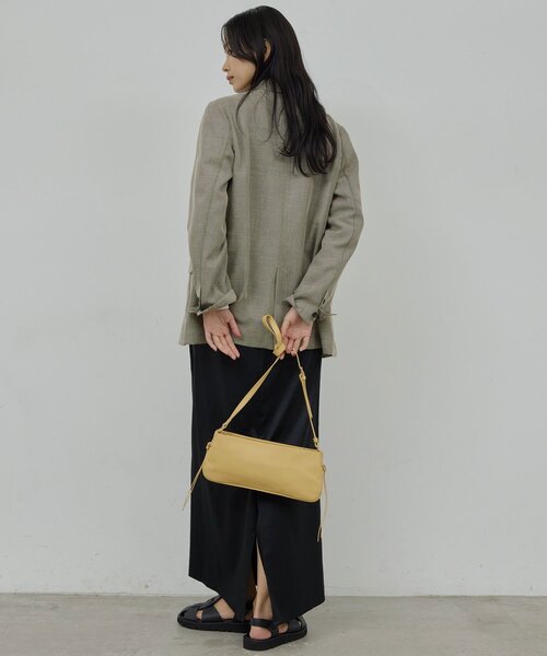 GALLARDAGALANTE（ガリャルダガランテ）の「シアーメッシュジャケット（テーラードジャケット・レディース・ブラック系その他2/ライトベージュ/ブラック系その他・1/0）」の18枚目の写真