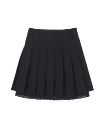 SUNNECT（ソネクト）の「STAGE Pleats Skirt - Black（スカート）」