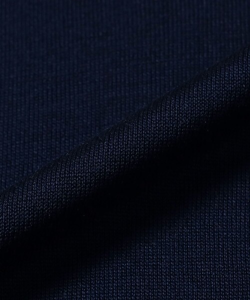 Demi-Luxe BEAMS(デミルクス ビームス)の「シルク ハーフスリーブ プルオーバー(ニット/セーター・レディース・ネイビー/グレー・ONE SIZE)」の12枚目の写真