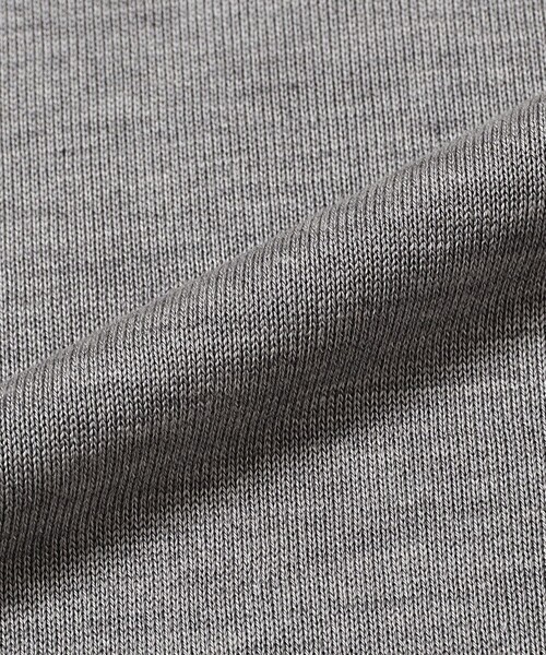 Demi-Luxe BEAMS(デミルクス ビームス)の「シルク ハーフスリーブ プルオーバー(ニット/セーター・レディース・ネイビー/グレー・ONE SIZE)」の18枚目の写真
