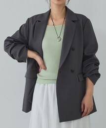 abahouse mavie | ダブルジャケット(テーラードジャケット)