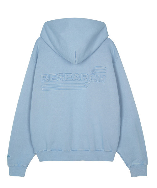 FDR(エフディーアール)の「Embo Pigment Star Disk Logo Hoodie Blue(パーカー・メンズ・その他・S/M/L)」の14枚目の写真