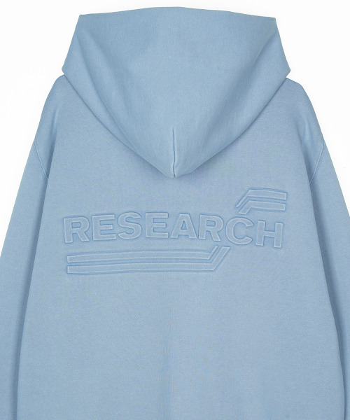 FDR(エフディーアール)の「Embo Pigment Star Disk Logo Hoodie Blue(パーカー・メンズ・その他・S/M/L)」の17枚目の写真