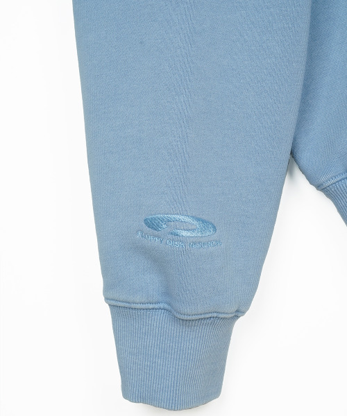 FDR(エフディーアール)の「Embo Pigment Star Disk Logo Hoodie Blue(パーカー・メンズ・その他・S/M/L)」の18枚目の写真